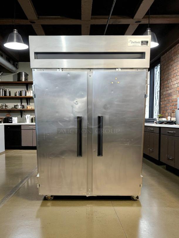 Sweet! - Delfield 6151XL-S 50" Two Section Full Door Reach-In Freezer - 115V - Tested & Working - Image 3 of 6