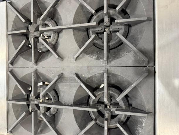 Great Condition - Stratus Model SHP-24-4 Countertop 4 Burner Gas Range - Tested & Working - Image 5 of 5