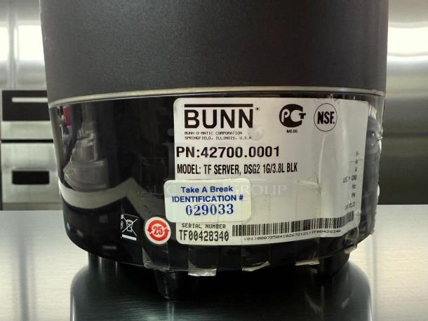 Good Condition - BUNN 1Gal (3.8L) ThermoFresh Digital Sight Gauge Portable Server w/o Base 42700.0051 - Tested & Working - Image 5 of 5