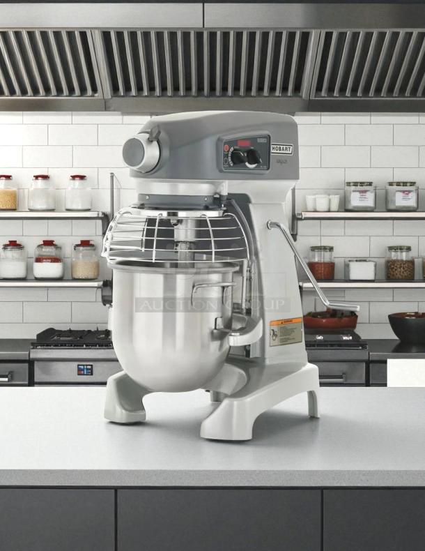 Amazing Find ! - Hobart Legacy+ HL200 20 Qt. Planetary Stand Mixer with Guard & Standard Accessories - 120V, 1/2 hp - Tested & Working - Image 1 of 6