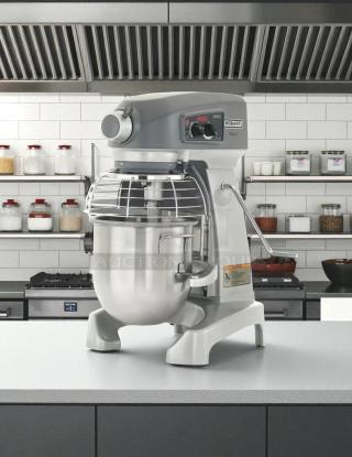 Amazing Find ! - Hobart Legacy+ HL200 20 Qt. Planetary Stand Mixer with Guard & Standard Accessories - 120V, 1/2 hp - Tested & Working