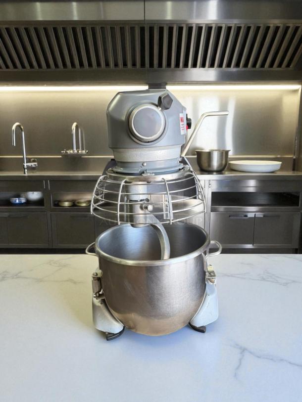 Amazing Find ! - Hobart Legacy+ HL200 20 Qt. Planetary Stand Mixer with Guard & Standard Accessories - 120V, 1/2 hp - Tested & Working - Image 3 of 6
