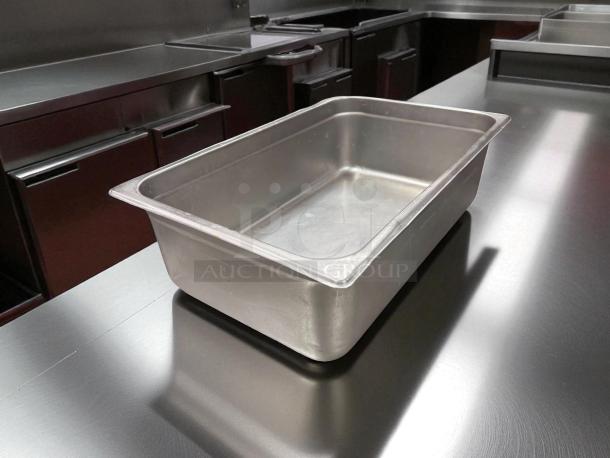 Great Condition - Full Size 6" Deep Anti-Jam Stainless Steel Steam Table / Hotel Pan - Image 2 of 5
