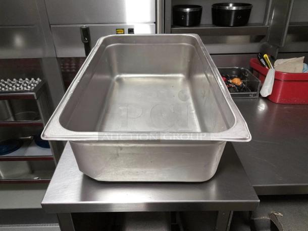 Great Condition - Full Size 6" Deep Anti-Jam Stainless Steel Steam Table / Hotel Pan - Image 3 of 5