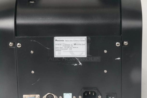 Great Condition - Cassida Advantec 75UM Heavy Duty Currency Counter - Tested & Working - Image 4 of 4