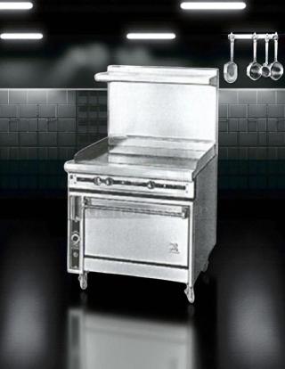 Work horse! - Jade Range JTRH-36G-36 Titan™ Heavy Duty Range Gas 36" Griddle with Oven Below - Tested & Working