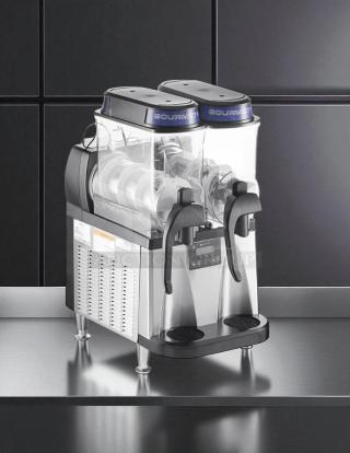 Great Condition - BUNN 34000.0080 ULTRA-2 High Performance Frozen Beverage System with 2 Hoppers, Silver - Tested & Working