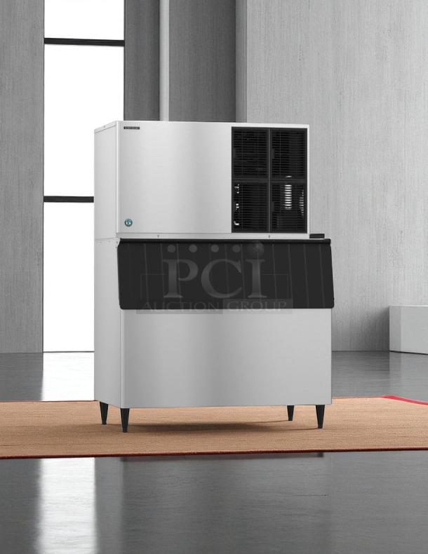 Best Brand! - Hoshizaki Modular Ice Machine 1300 LBof ice per day with Bin – 220V/1phase – Tested & Working! - Image 1 of 4