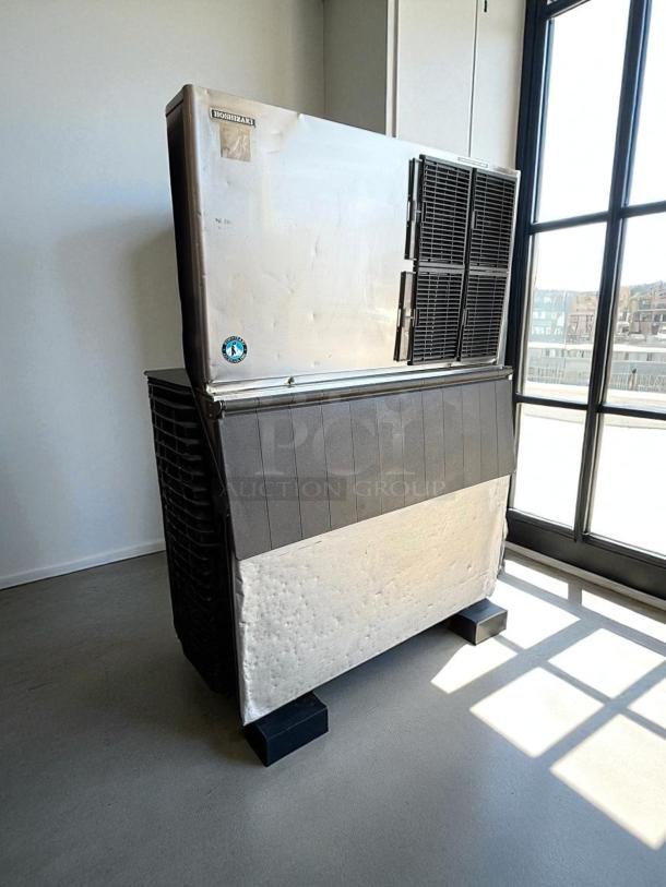 Best Brand! - Hoshizaki Modular Ice Machine 1300 LBof ice per day with Bin – 220V/1phase – Tested & Working! - Image 4 of 4