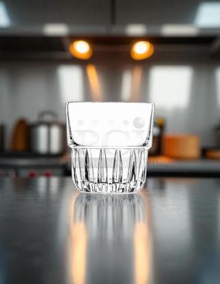 Brand New! - Libbey 15434 Everest 9 oz. Stackable Rocks / Old Fashioned Glass - 36/Case