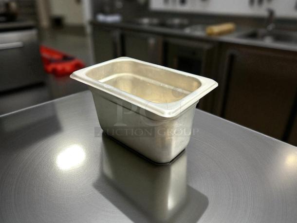Best Quality Stainless Steel - Carlisle Ninth Size Steam Pan, 6 in. Deep Stainless (607194) - Image 2 of 3