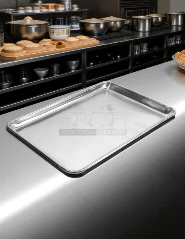 Great buy! - 1/2 Half Size Bun / Sheet Pan - 18" x 13", Aluminum - Image 1 of 2