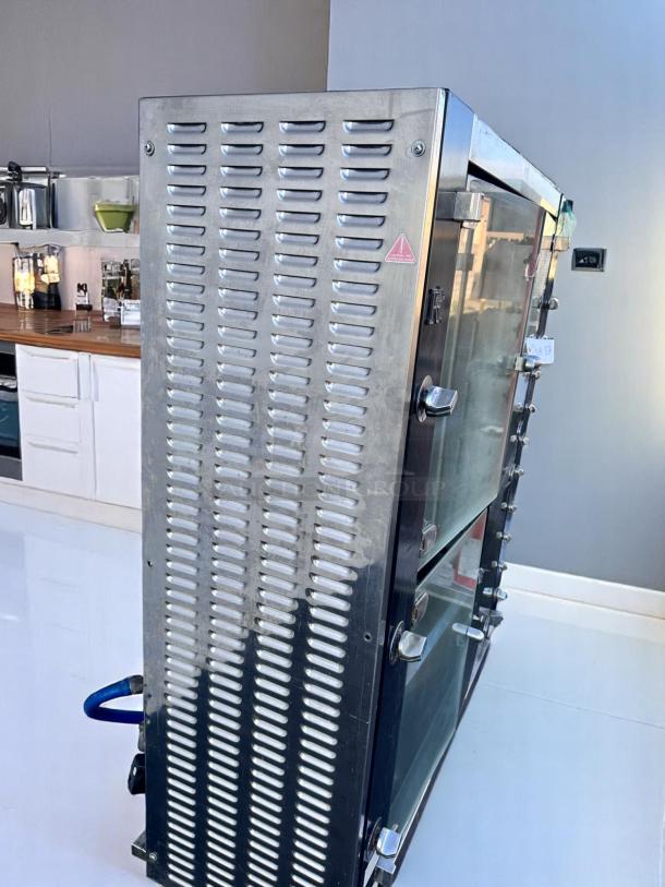 Awesome Condition – 5-Spit Gas Rotisserie Oven – Glass Doors – Commercial Grade – Fully Tested & Working! - Image 9 of 10
