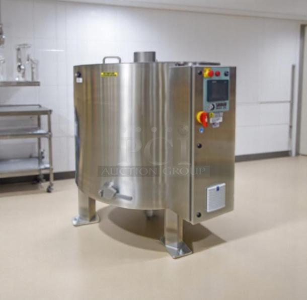 Superb Condition – Heated Mixing Tank – Allen-Bradley PanelView C600 – 240V – 1250W – Fully Operational! - Image 1 of 7