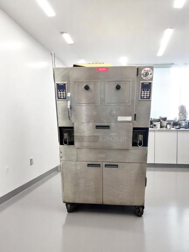 Awesome Condition – AutoFry MTI-40E – Double Basket Fully Enclosed Ventless Fryer – 208V – Fully Tested & Working! - Image 1 of 5
