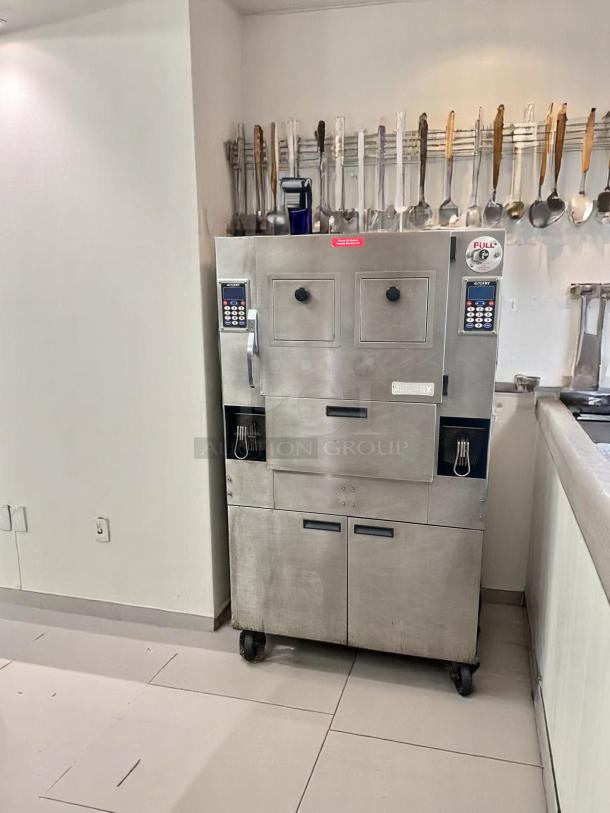 Awesome Condition – AutoFry MTI-40E – Double Basket Fully Enclosed Ventless Fryer – 208V – Fully Tested & Working! - Image 3 of 5