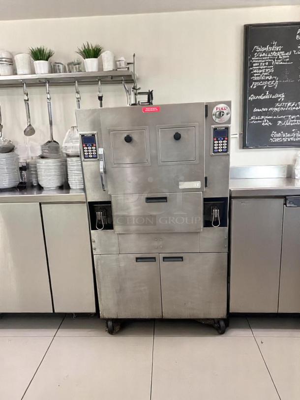 Awesome Condition – AutoFry MTI-40E – Double Basket Fully Enclosed Ventless Fryer – 208V – Fully Tested & Working! - Image 4 of 5