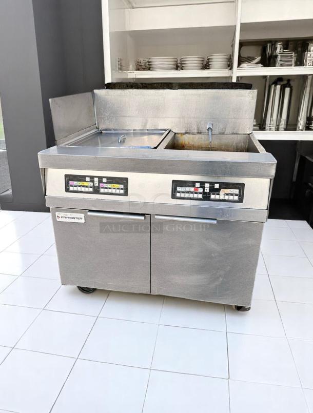 Excellent Condition – Frymaster FPGL230CA – Double Vat Gas Fryer – 120V – Fully Tested & Working! - Image 2 of 7