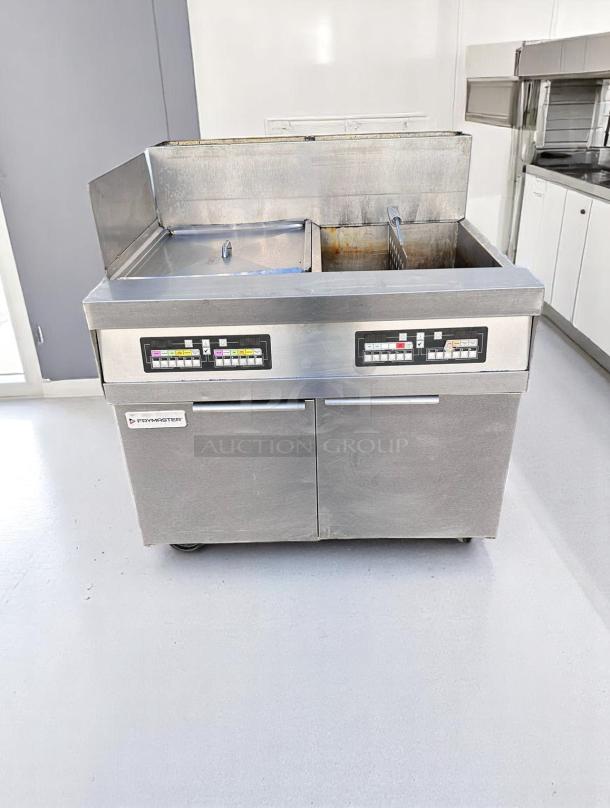Excellent Condition – Frymaster FPGL230CA – Double Vat Gas Fryer – 120V – Fully Tested & Working! - Image 4 of 7