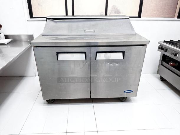 Awesome Condition – Atosa MSF8302 – 2-Door Sandwich Prep Table – 115V – Fully Tested & Working! - Image 2 of 7