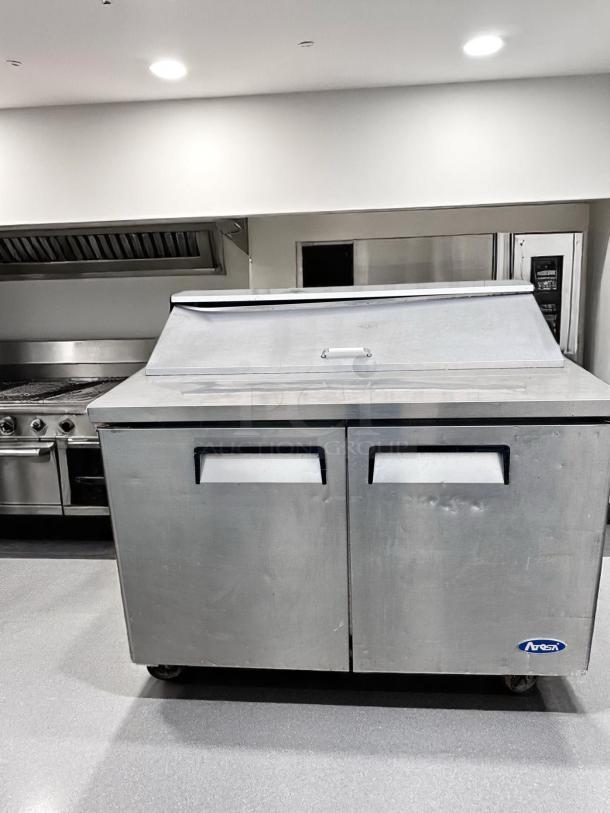 Awesome Condition – Atosa MSF8302 – 2-Door Sandwich Prep Table – 115V – Fully Tested & Working! - Image 3 of 7