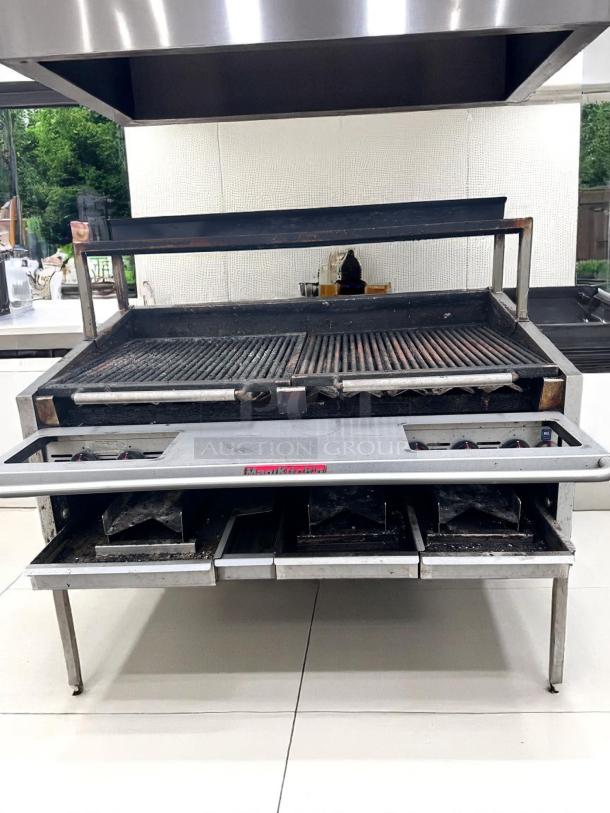 Working Condition – Southbend Heavy-Duty Gas Charbroiler – RCP99 – 6 Burners – Fully Tested & Working! - Image 5 of 7
