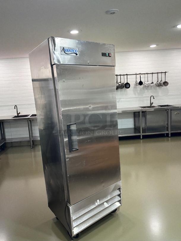 Excellent Condition – Avantco 178A19FHC – Single Door – Reach-In Refrigerator – 115V – Fully Tested & Working! - Image 1 of 5