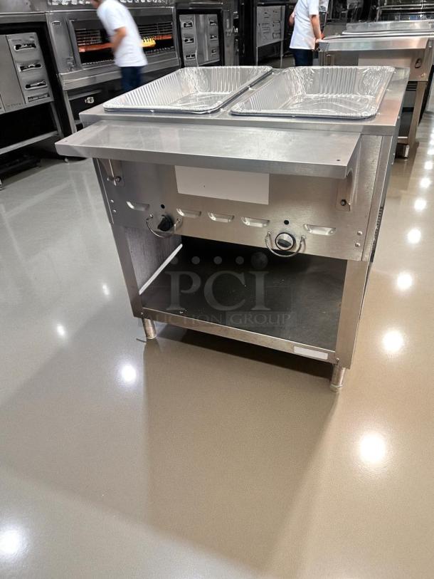 Awesome Condition – Stainless Steel 2-Bay Steam Table – Natural Gas – Fully Tested & Working! - Image 3 of 6