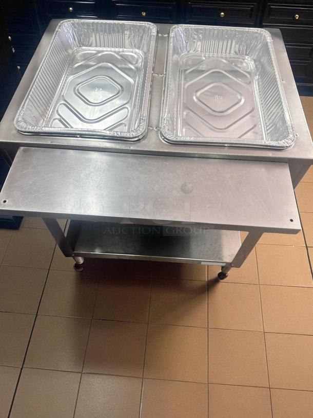 Awesome Condition – Stainless Steel 2-Bay Steam Table – Natural Gas – Fully Tested & Working! - Image 6 of 6