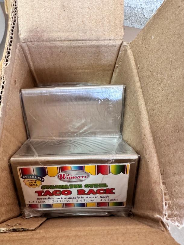 Awesome Condition – Winco TCHS-12 – Stainless Steel Taco Holder – Holds 1–2 Tacos – Fully Tested & Working! - Image 1 of 6