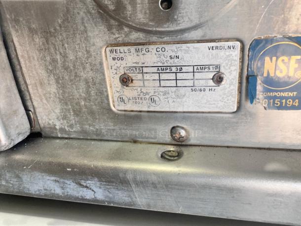 Excellent Condition – Wells RW-16HD – Commercial Food Warming Drawer – 208V – Fully Tested & Working! - Image 6 of 7