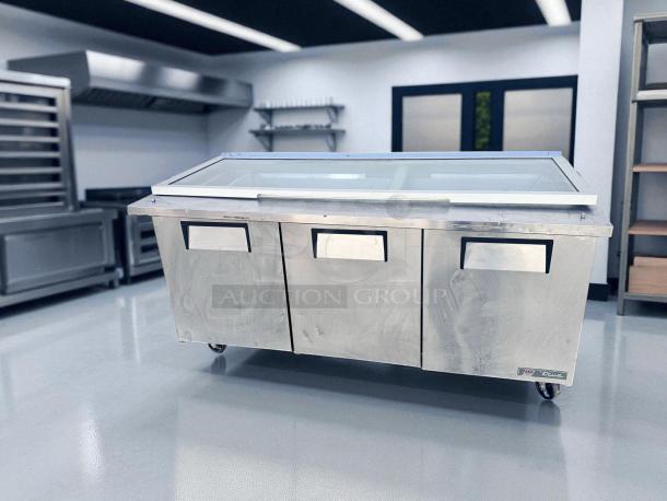 Excellent Condition – True TSSU-72-30M-B-ST – 3-Door Refrigerated Sandwich Prep Table – 115V – Fully Tested & Working! - Image 3 of 10