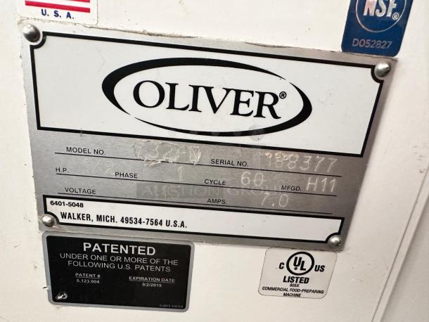 Awesome Condition – Oliver 732-N – Countertop Bread Slicer – 115V – Fully Tested & Working! - Image 9 of 9