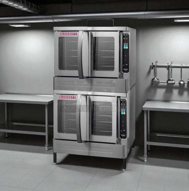 Excellent Condition – Blodgett DFG-200 – Double Stack Gas Convection Oven – Natural Gas – Fully Tested & Working! - Image 1 of 11