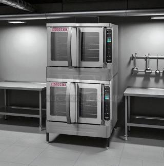 Excellent Condition – Blodgett DFG-200 – Double Stack Gas Convection Oven – Natural Gas – Fully Tested & Working!
