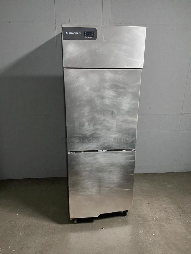 Awesome Condition – Delfield GBR1P-SH-1K – Single Door Reach-In Refrigerator – 115V – Fully Tested & Working! - Image 4 of 9