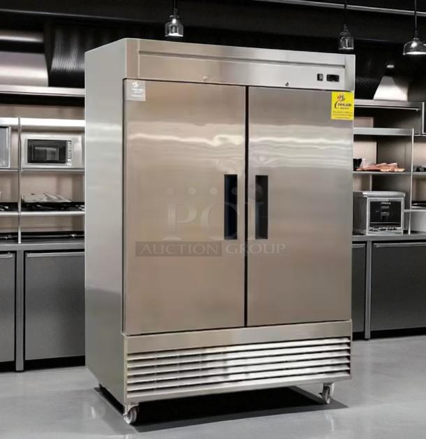 Excellent Condition – Cooler Depot XB54F-HC – Two Door Reach-In Freezer – 115V – Fully Tested & Working! - Image 1 of 11