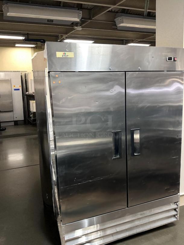 Excellent Condition – Cooler Depot XB54F-HC – Two Door Reach-In Freezer – 115V – Fully Tested & Working! - Image 2 of 11