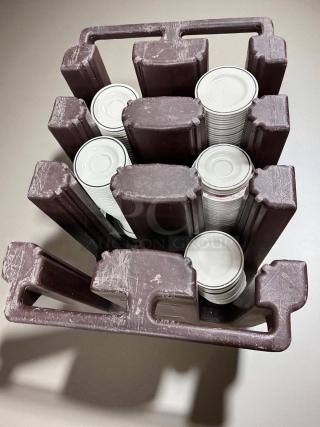 Awesome Condition – Cambro Adjustable Plate Dispenser Cart with Dish Load – Fully Tested & Working!