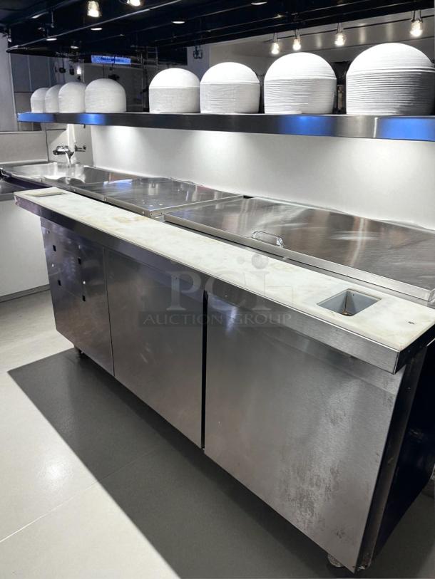 Outstanding Condition – Continental 3-Door Refrigerated Sandwich Prep Table – 115V – Fully Tested & Working! - Image 2 of 8