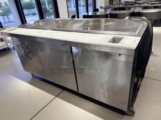 Outstanding Condition – Continental 3-Door Refrigerated Sandwich Prep Table – 115V – Fully Tested & Working! - Image 3 of 8