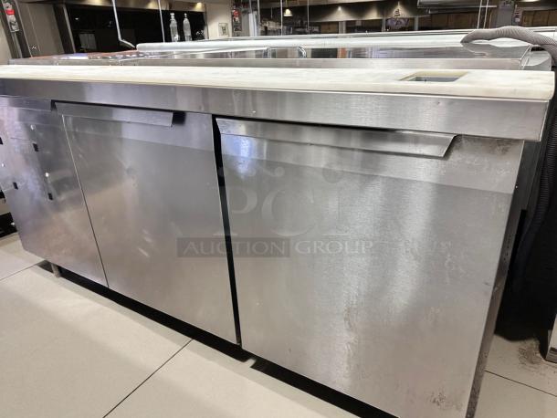 Outstanding Condition – Continental 3-Door Refrigerated Sandwich Prep Table – 115V – Fully Tested & Working! - Image 6 of 8