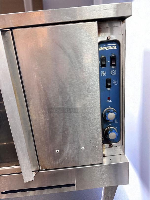Excellent Condition – Imperial PCVG-1 – Single Deck Gas Convection Oven – Fully Tested & Working! - Image 5 of 6
