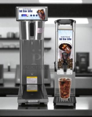 Brand New – Newco 123320 – Cold Brew Brewer 3.5 Gallon with Dispenser/Stand – Fully Packaged in Box!