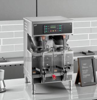 Excellent Condition – Curtis GEMINI GT – Twin Coffee Brewer with Dual Satellite Warmers – 220V – Fully Tested & Working! - Item #1193517