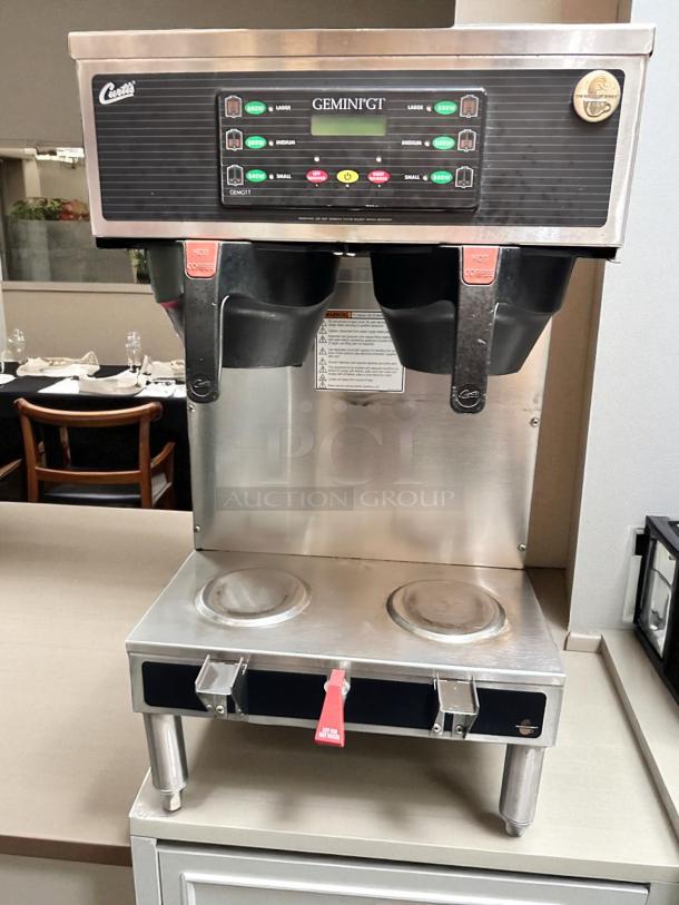 Excellent Condition – Curtis GEMINI GT – Twin Coffee Brewer with Dual Satellite Warmers – 220V – Fully Tested & Working! - Image 5 of 7