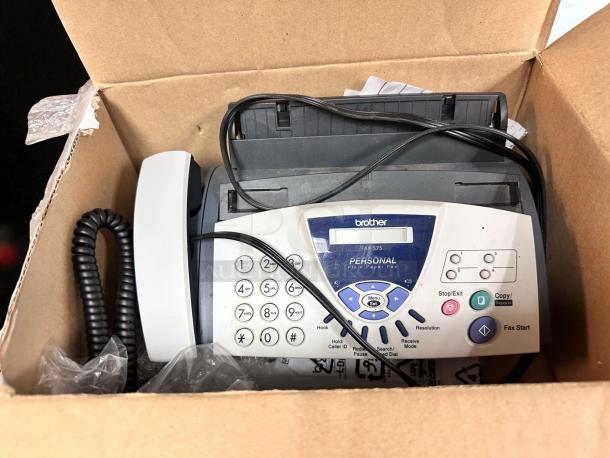 Excellent Condition – Brother FAX-575 – Personal Plain Paper Fax Machine – 120V –  Fully Tested & Working! - Image 4 of 7