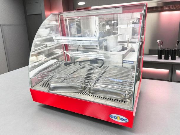 Excellent Condition – Cozoc FW5004-2 – Curved Glass Food Warmer – 120V – Fully Tested & Working! - Image 2 of 7