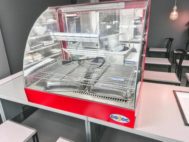 Excellent Condition – Cozoc FW5004-2 – Curved Glass Food Warmer – 120V – Fully Tested & Working! - Image 3 of 7