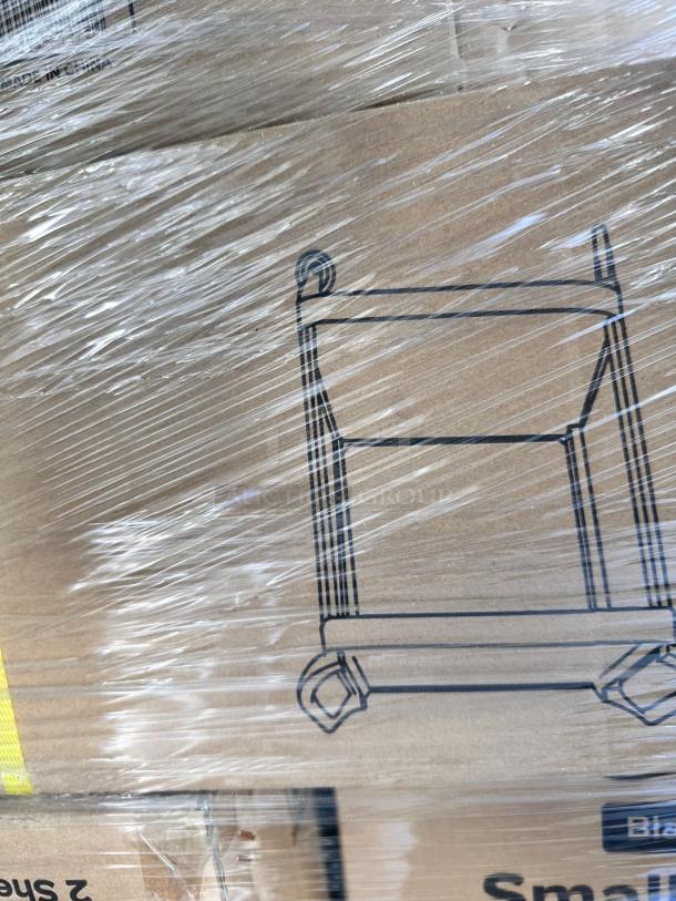 Brand New in Box – Choice Small Bus Cart – 2 Shelf – Black – Lightweight & Durable – 24" x 16" - Image 5 of 5